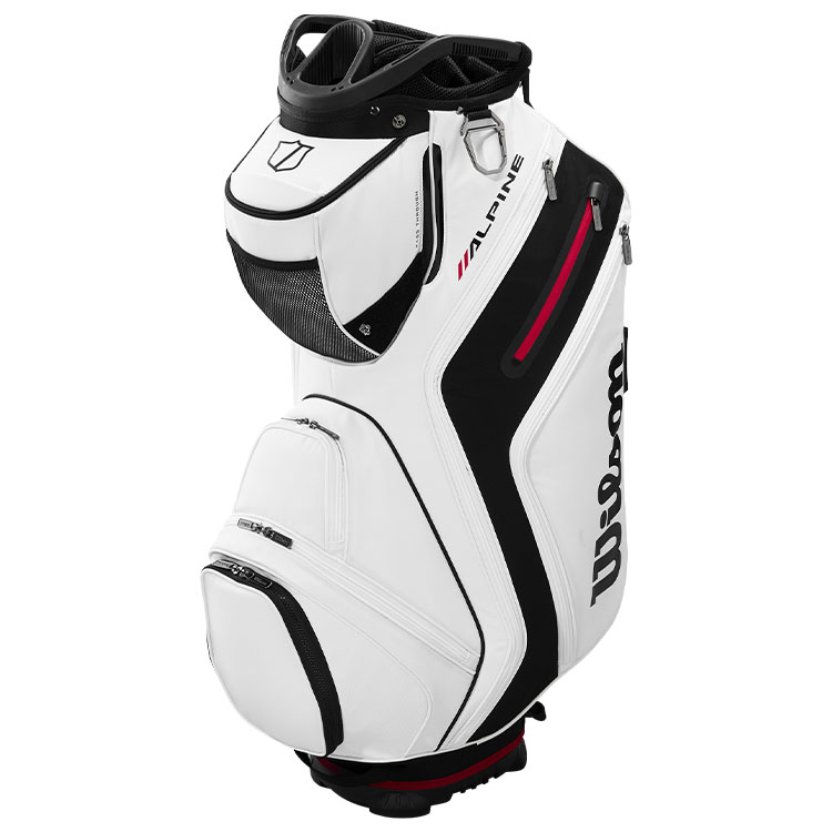 Wilson Alpine Golf Cart Bag White / Black