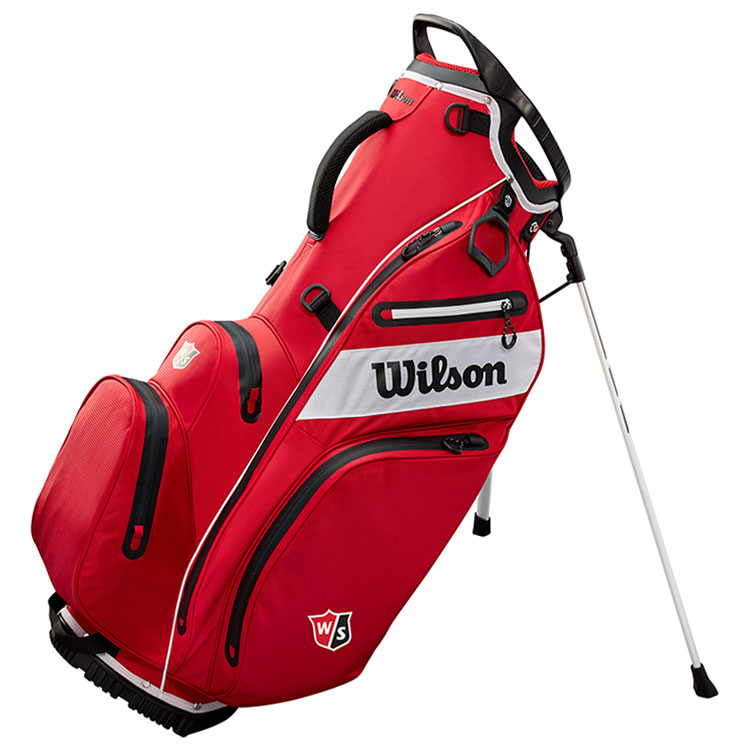Wilson EXO Dry Golf Stand Bag Red / Black / White