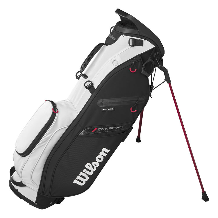 Wilson Exo Lite Golf Stand Bag Black / Red