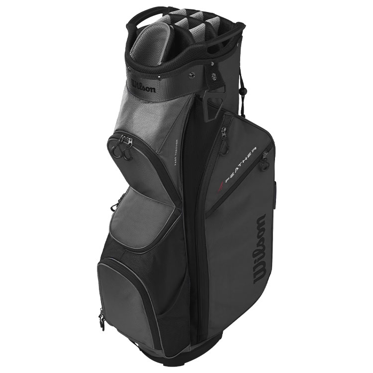 Wilson Feather Golf Cart Bag Grey / Black