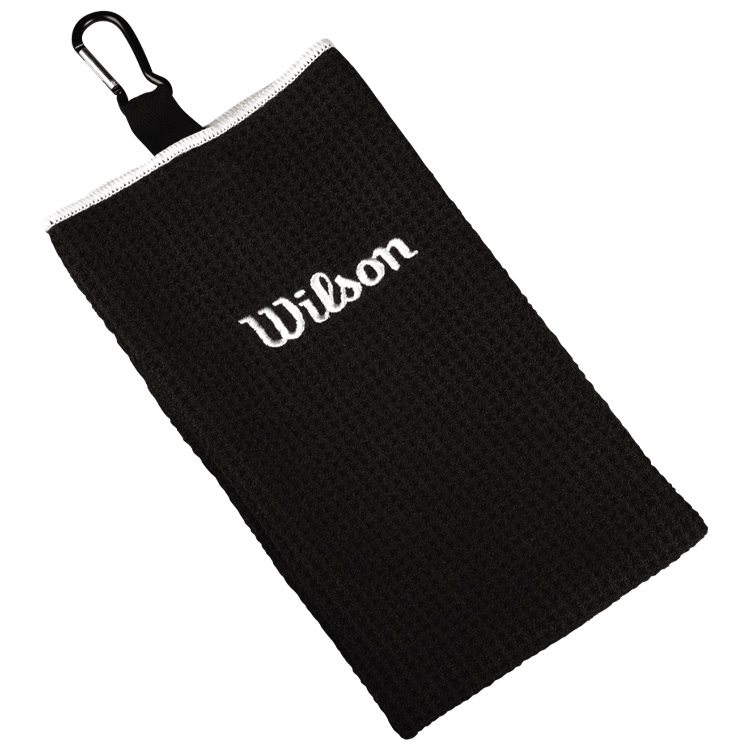 Wilson Microfiber Golf Towel Black