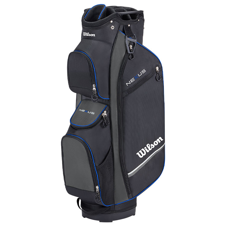 Wilson Nexus Golf Cart Bag Black / Grey / Blue