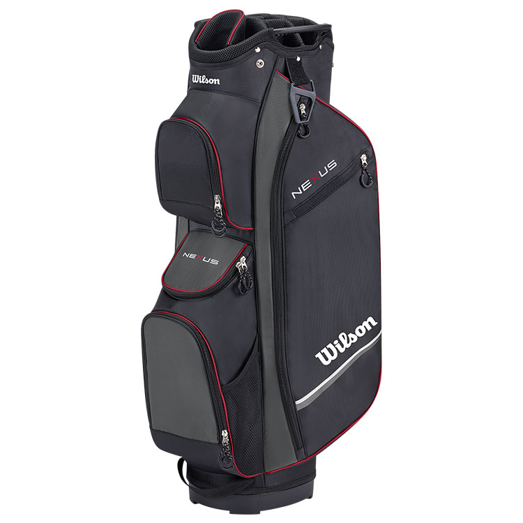 Wilson Nexus Golf Cart Bag Black / Grey / Red