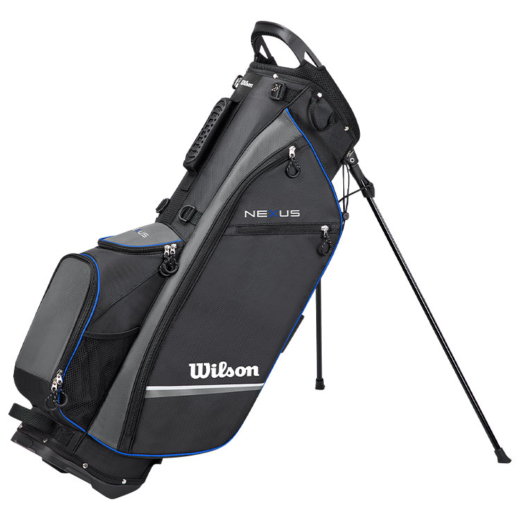 Wilson Nexus Golf Stand Bag Black / Grey / Blue