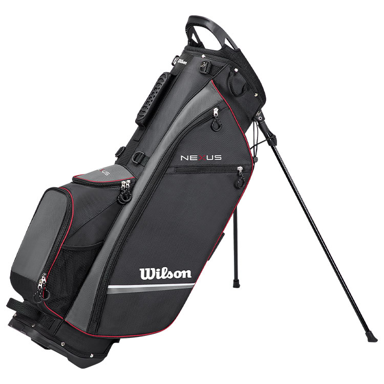 Wilson Nexus Golf Stand Bag Black / Grey / Red