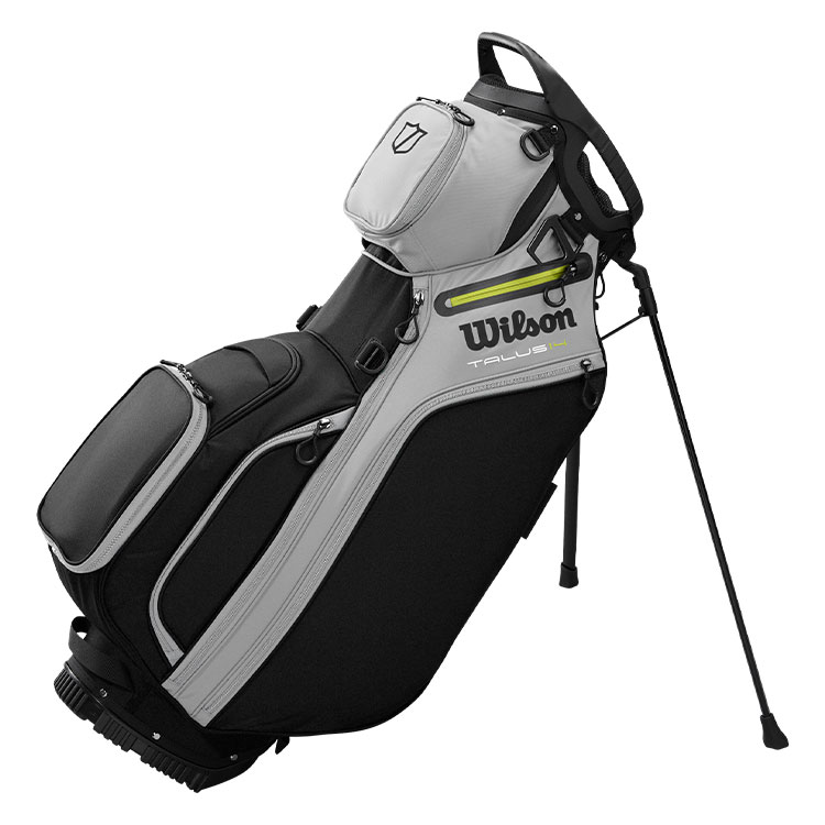 Wilson Talus Golf Stand Bag Black / Grey / Yellow