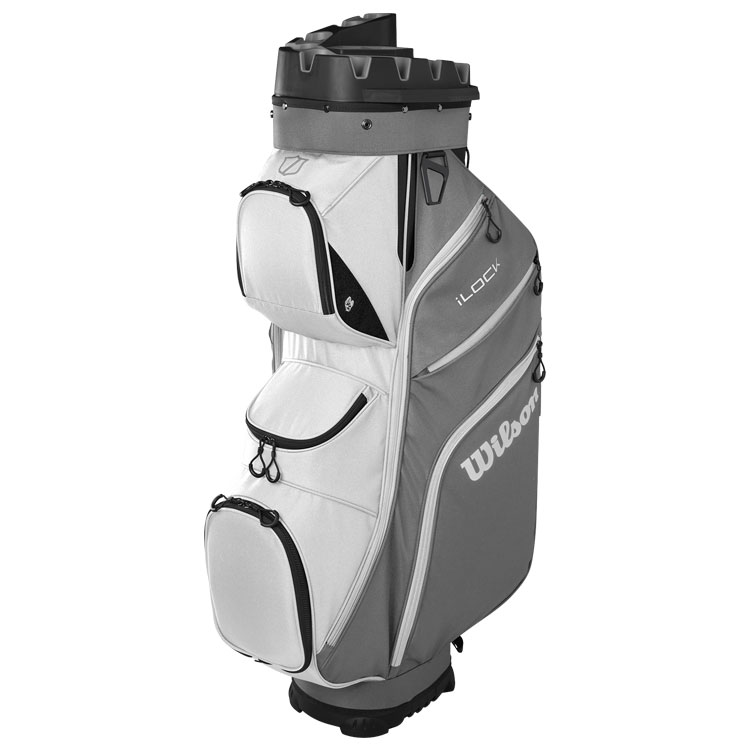 Wilson iLock 4 Golf Cart Bag Grey / White