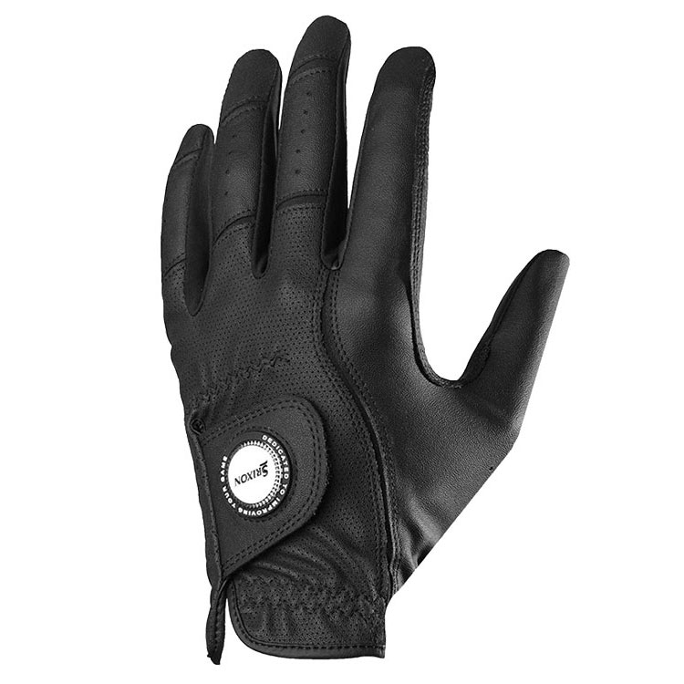 Srixon Ball Marker All Weather Golf Glove Black  /  Right Handed Golfer