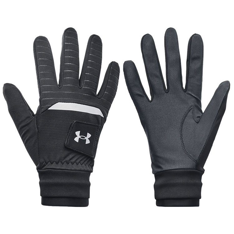Under Armour CGI Thermal Wind Golf Gloves (Pair Pack) Black
