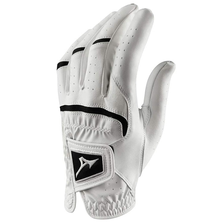 Mizuno Elite Golf Glove White  /  Right Handed Golfer