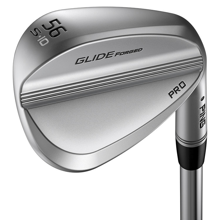 Ping Glide Forged Pro Satin Chrome Golf Wedge Mens  /  Right Handed  /  Steel