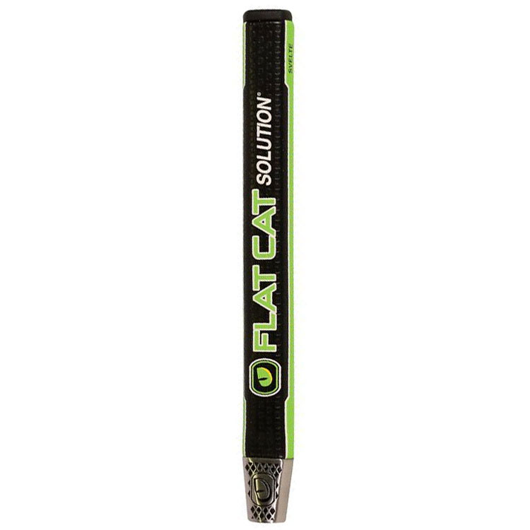 Lamkin Flat Cat Solution Svelte Golf Putter Black / Lime