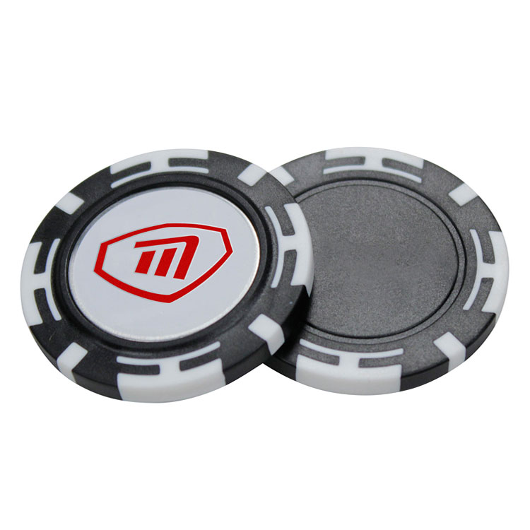 Masters Poker Chip Magnetic Ball Marker Black