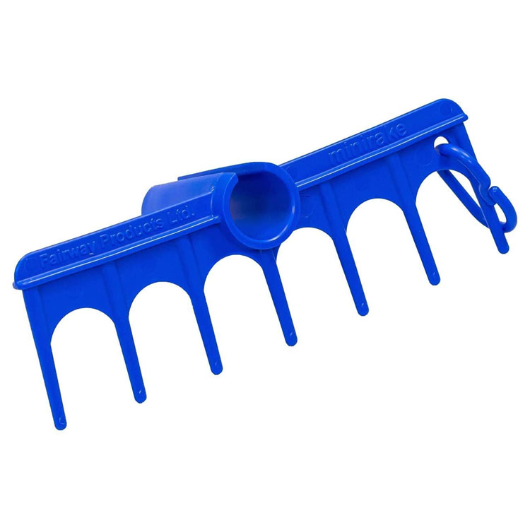 On Par Mini Club Rake & Ball Retriever Blue