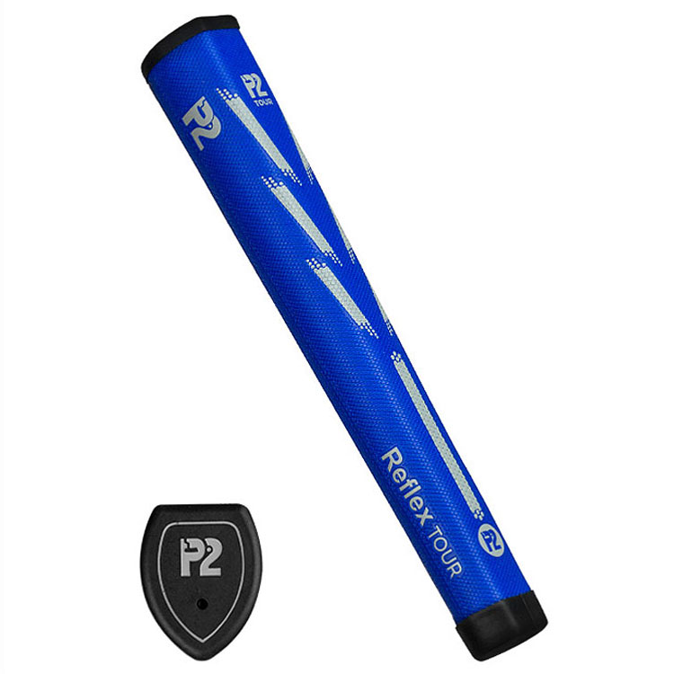 P2 Reflex Tour Golf Putter Grip Blue / Grey