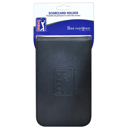 PGA Tour Scorecard Holder Black