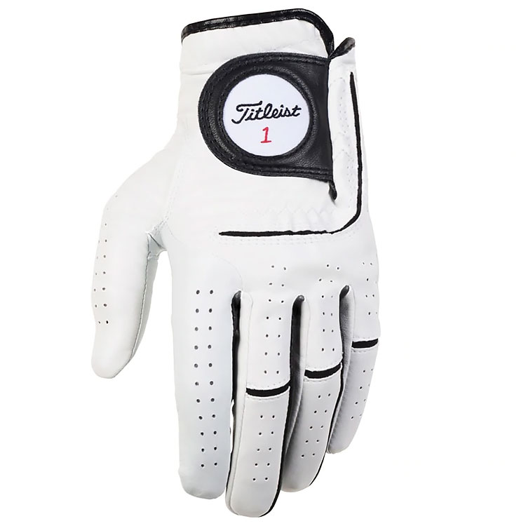 Titleist Players Flex Golf Glove White  /  Right Handed Golfer