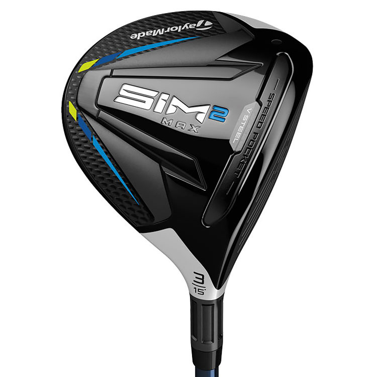 TaylorMade SIM 2 Max Golf Fairway Wood Mens  /  Left Handed  /  Graphite