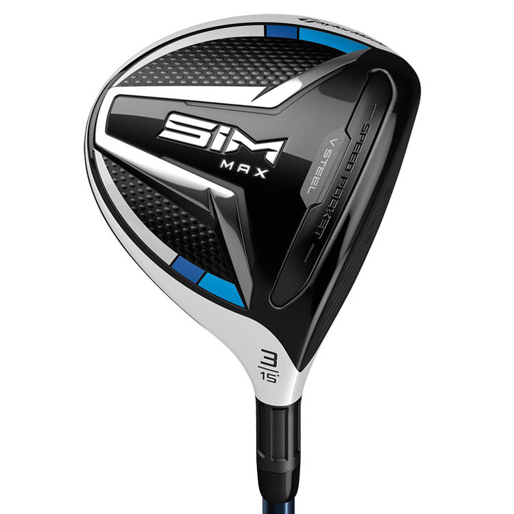 TaylorMade Ladies SIM Max Golf Fairway Wood Ladies  /  Right Handed  /  Graphite