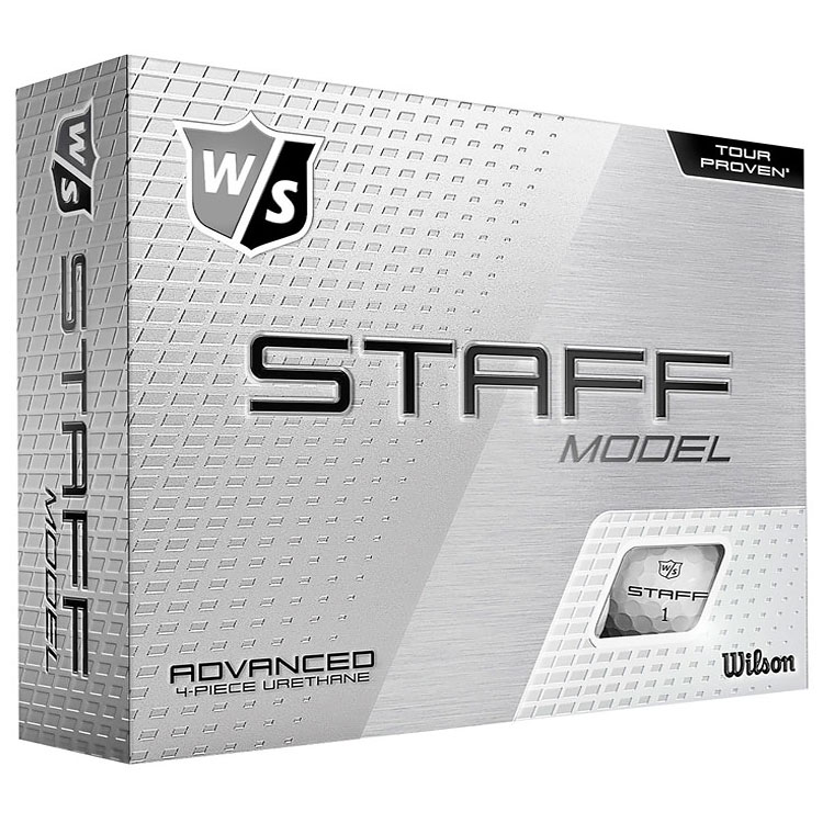 Wilson Staff Model Personalised Logo Golf Balls White Balls