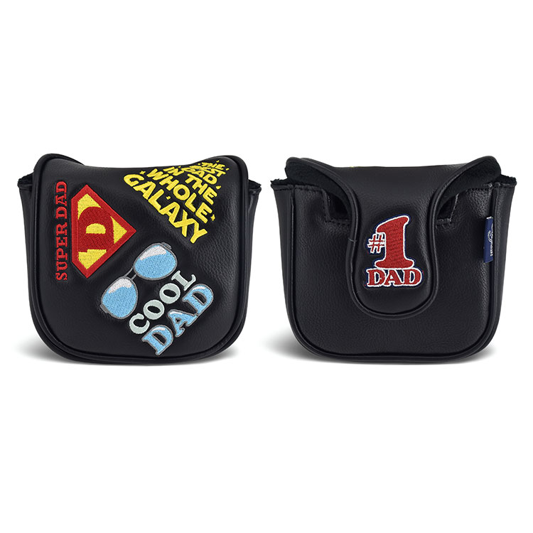 PRG Originals Super Dad Spider Mallet Putter Headcover Black