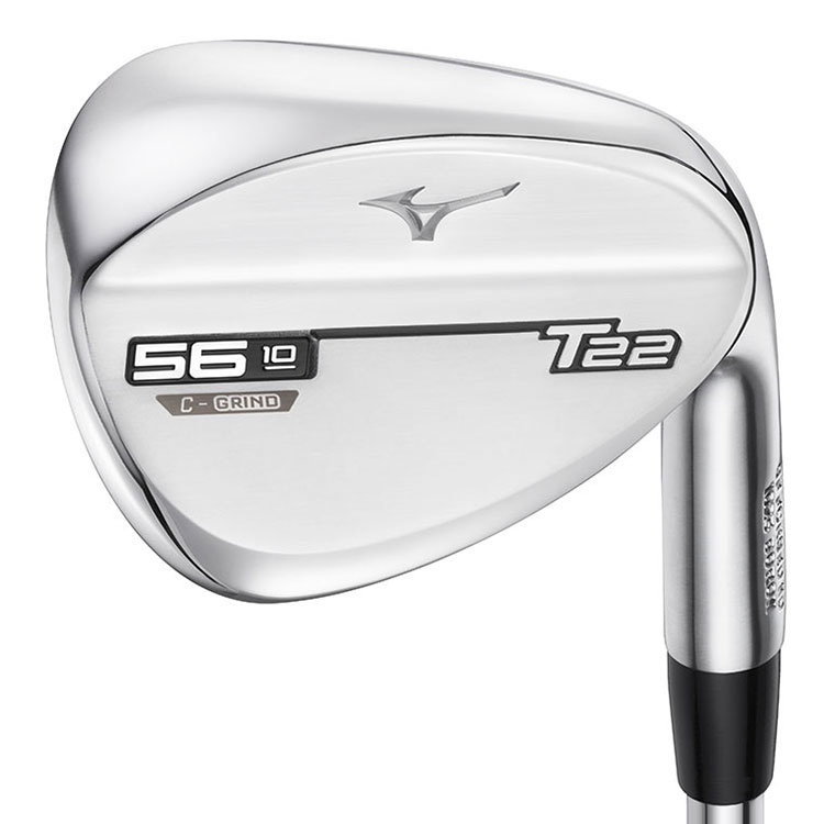 Mizuno T22 Satin Chrome Golf Wedge Mens  /  Right Handed  /  Steel