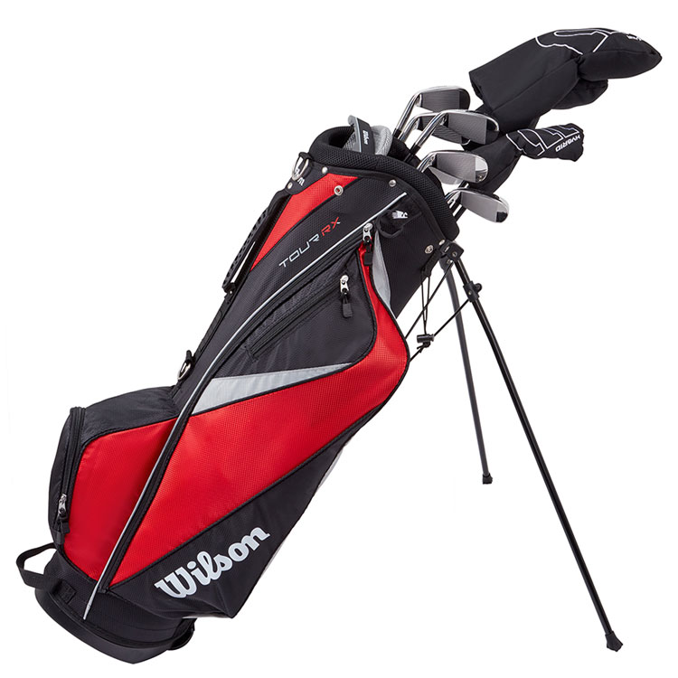 Wilson Tour RX Golf Package Set Stand Bag Mens  /  Right Handed  /  Steel